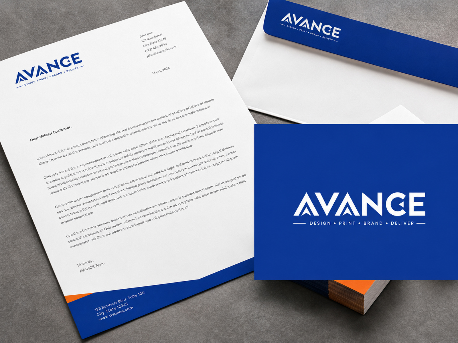 Corporate stationery